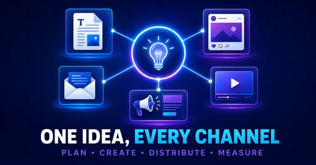 Do digital marketing agencies create content across SEO, social media, email, video and digital advertising channels?